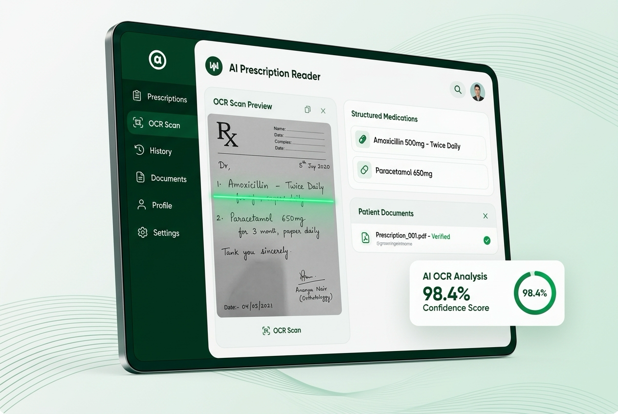 AI Prescription Reader & Document Manager